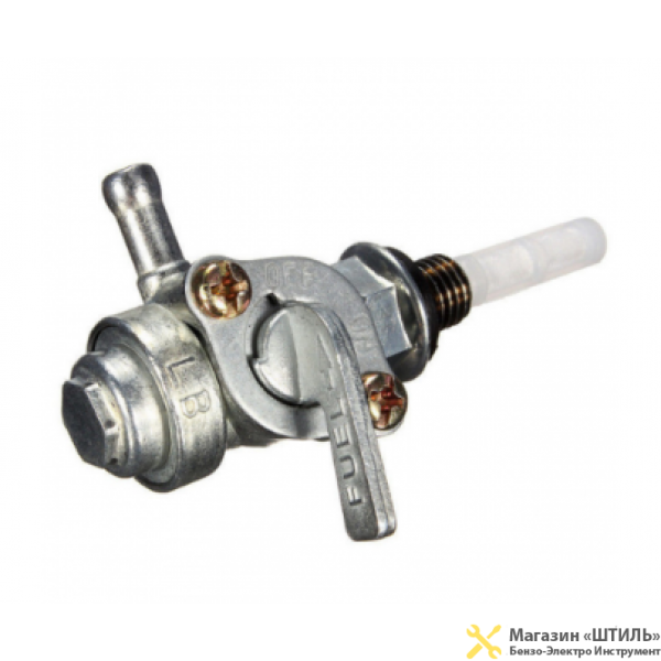 Кран топливный левый с отстойником (M10*1,25) IGP
