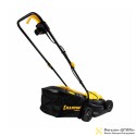 Газонокосилка эл. CHAMPION EM3411 (1 кВт пласт+ткань 30л шир.320мм выс.25-65мм, 6,4кг)