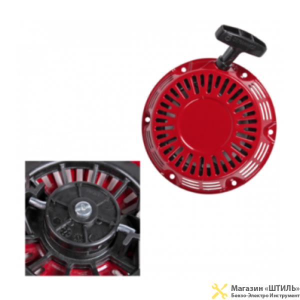 Стартер GX110,120,140,160,200,210 (красный, круглые собачки) IGP